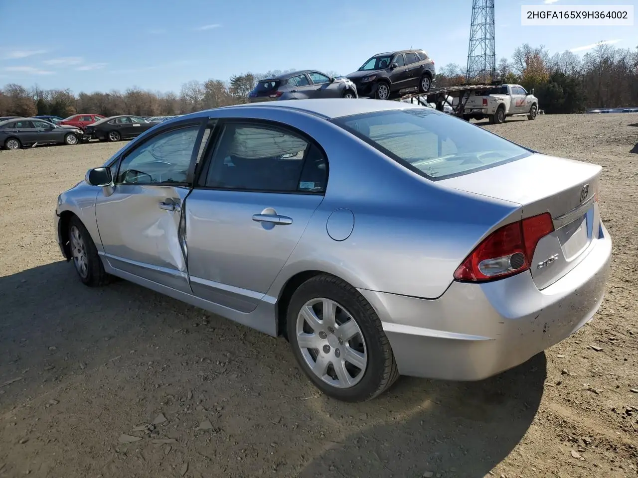 2HGFA165X9H364002 2009 Honda Civic Lx