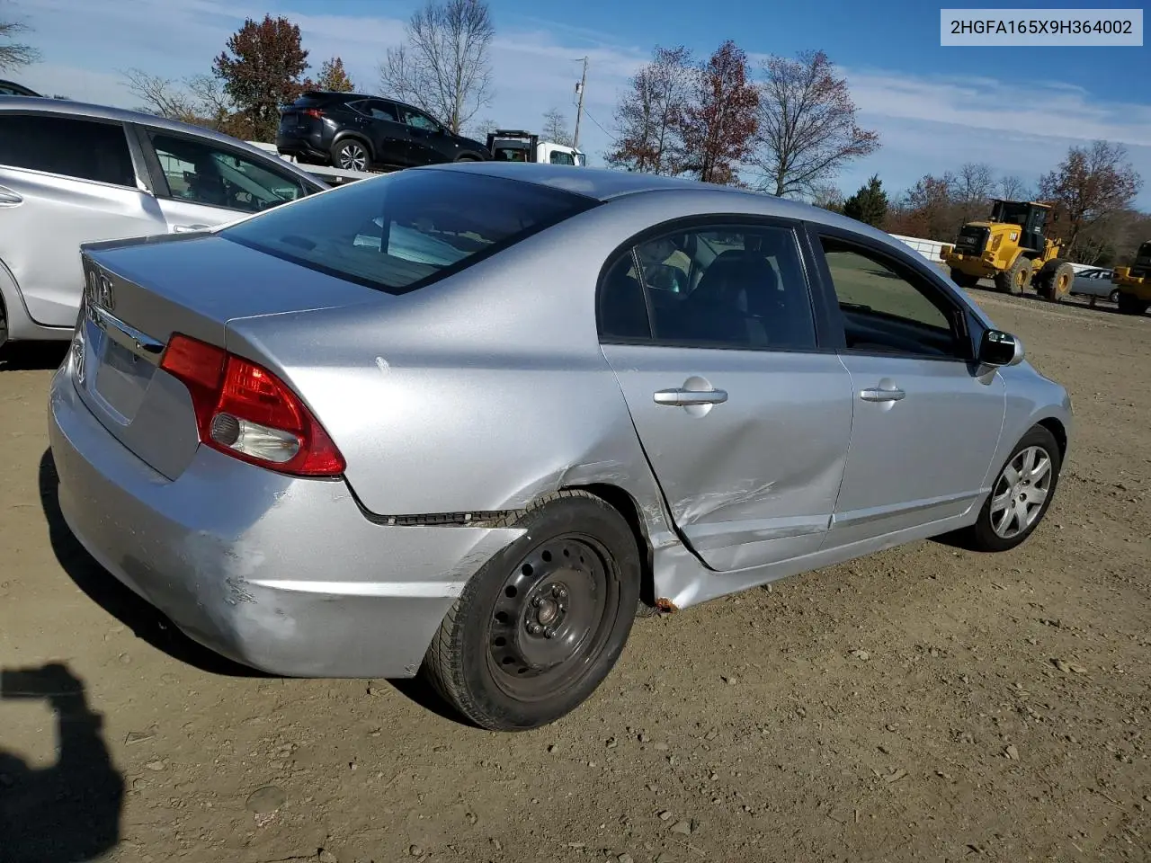 2HGFA165X9H364002 2009 Honda Civic Lx