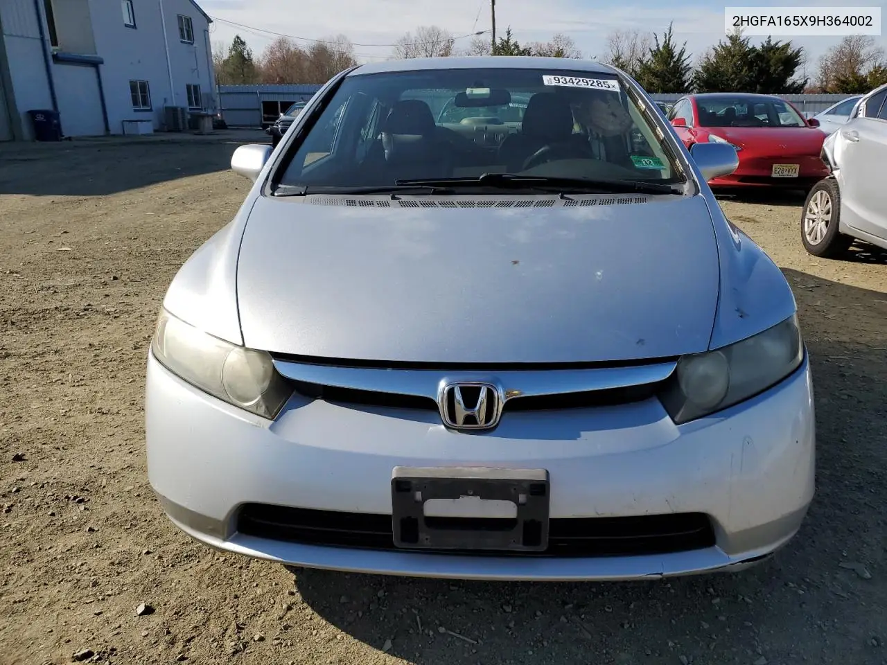 2HGFA165X9H364002 2009 Honda Civic Lx