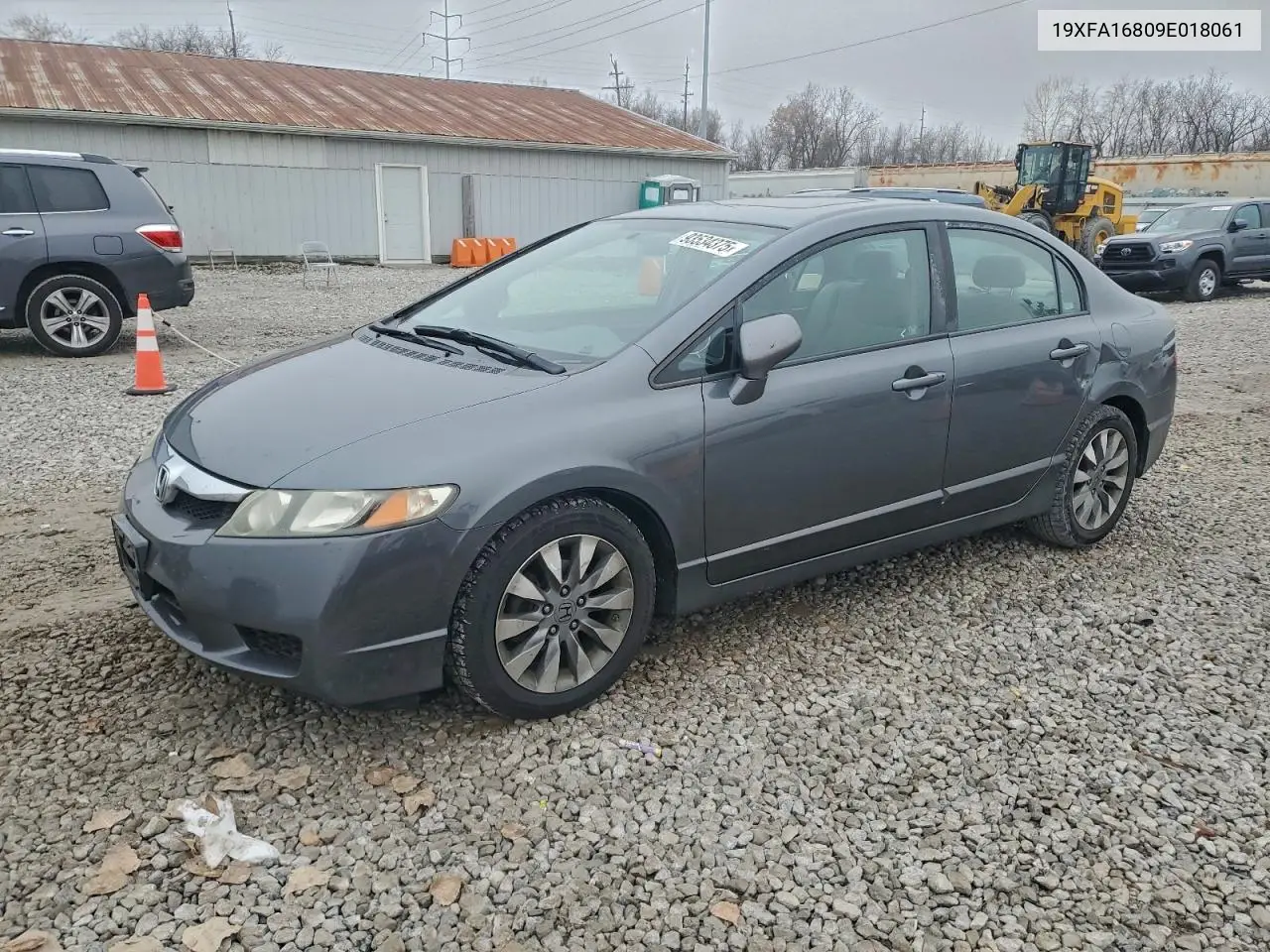 19XFA16809E018061 2009 Honda Civic Ex