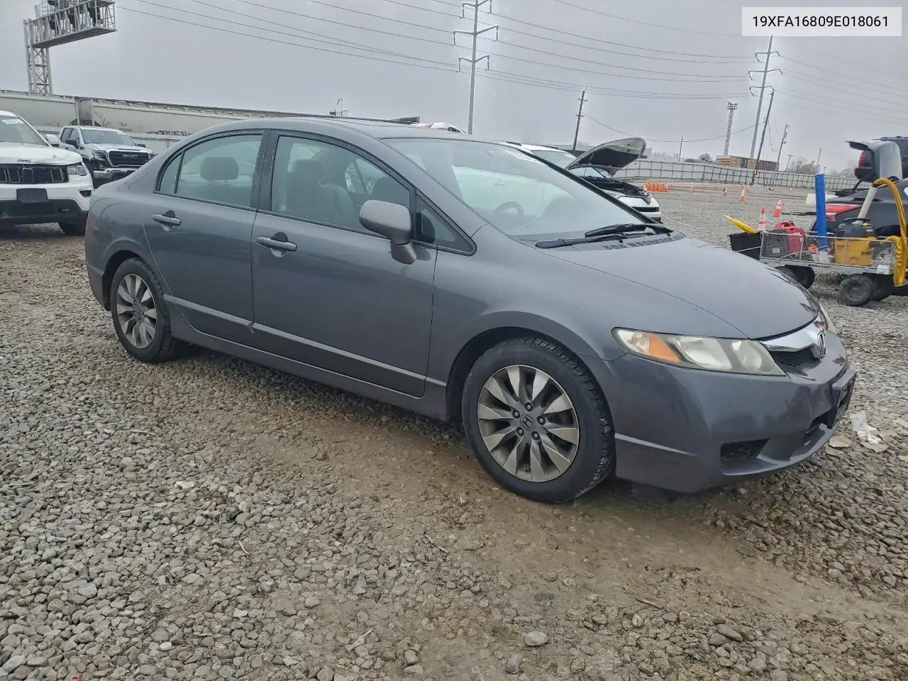 19XFA16809E018061 2009 Honda Civic Ex