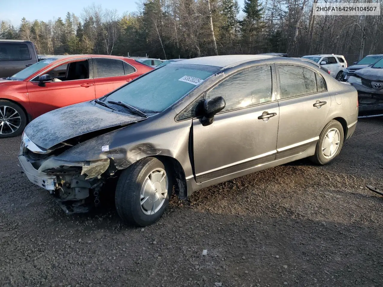 2HGFA16429H104507 2009 Honda Civic Dx-G