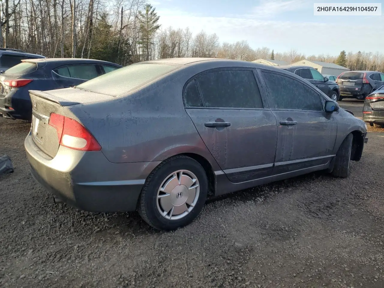2HGFA16429H104507 2009 Honda Civic Dx-G