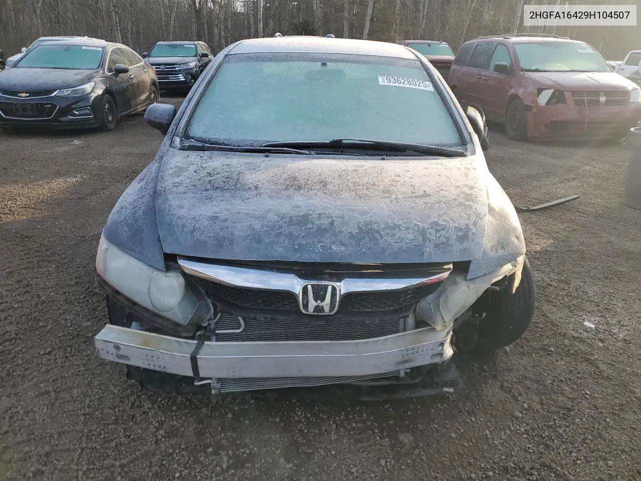 2HGFA16429H104507 2009 Honda Civic Dx-G
