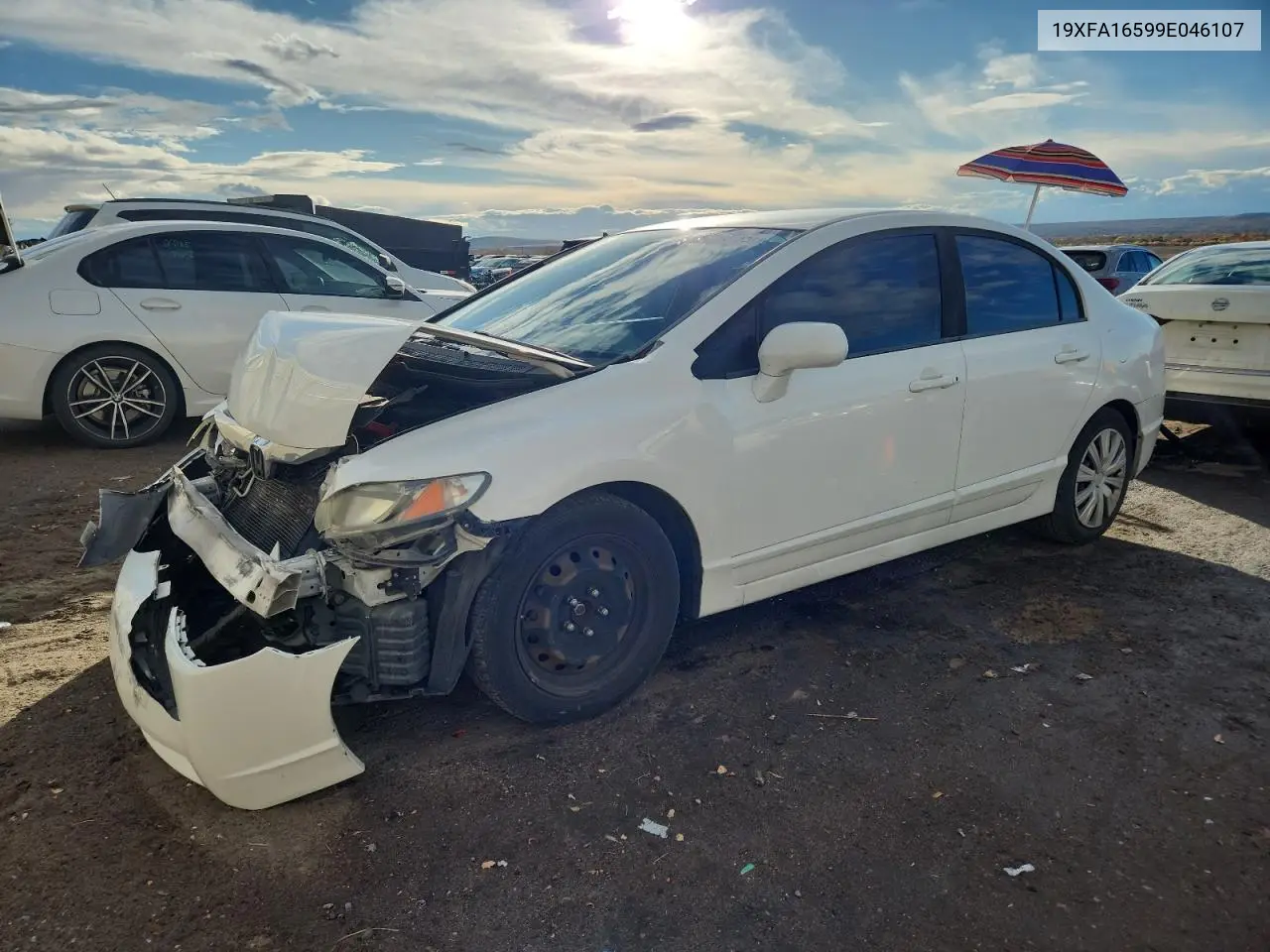 19XFA16599E046107 2009 Honda Civic Lx