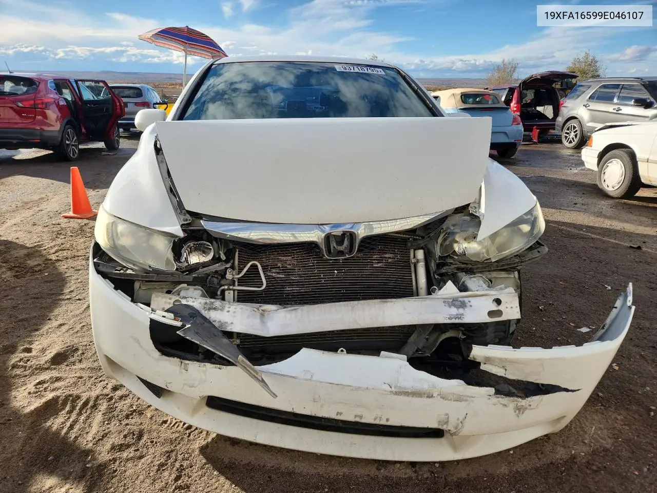 19XFA16599E046107 2009 Honda Civic Lx
