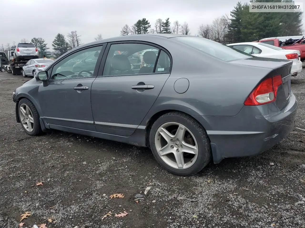 2HGFA16819H312087 2009 Honda Civic Ex