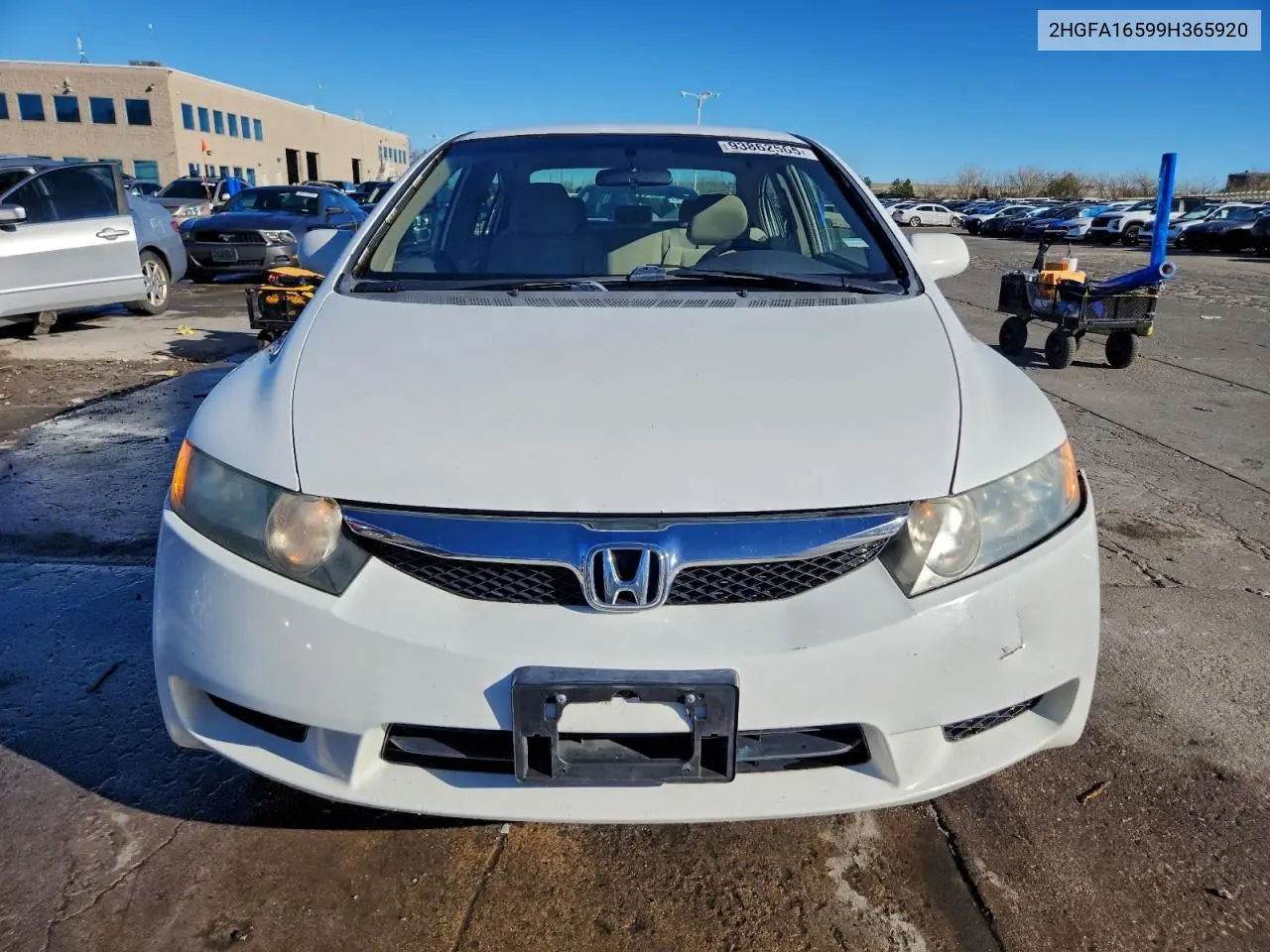 2HGFA16599H365920 2009 Honda Civic Lx