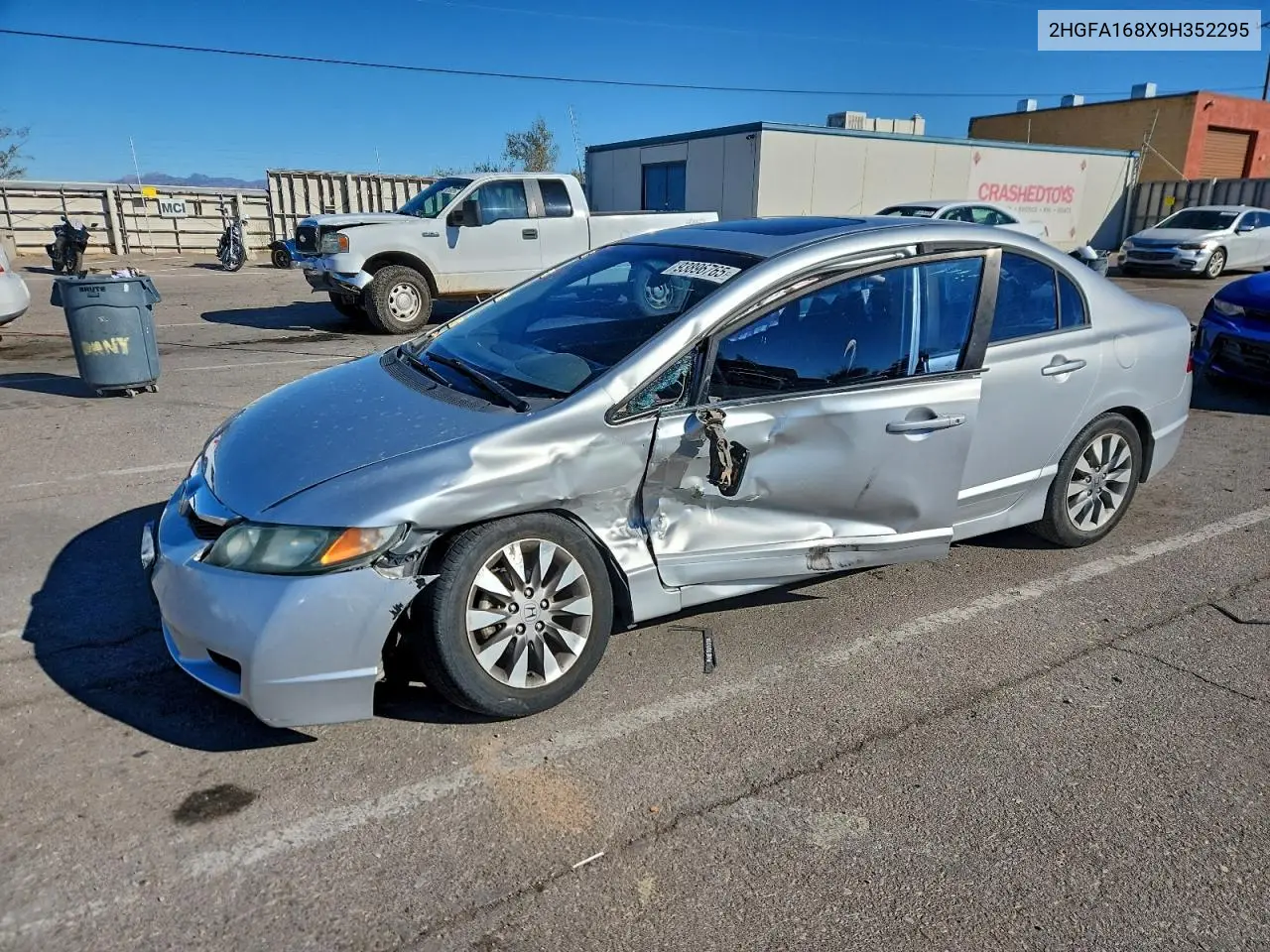 2HGFA168X9H352295 2009 Honda Civic Ex