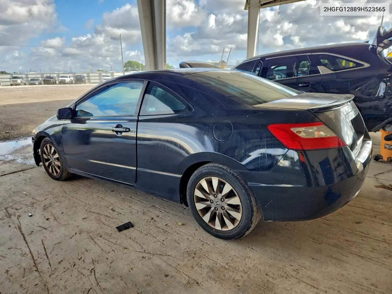 2HGFG12889H523565 2009 Honda Civic Ex