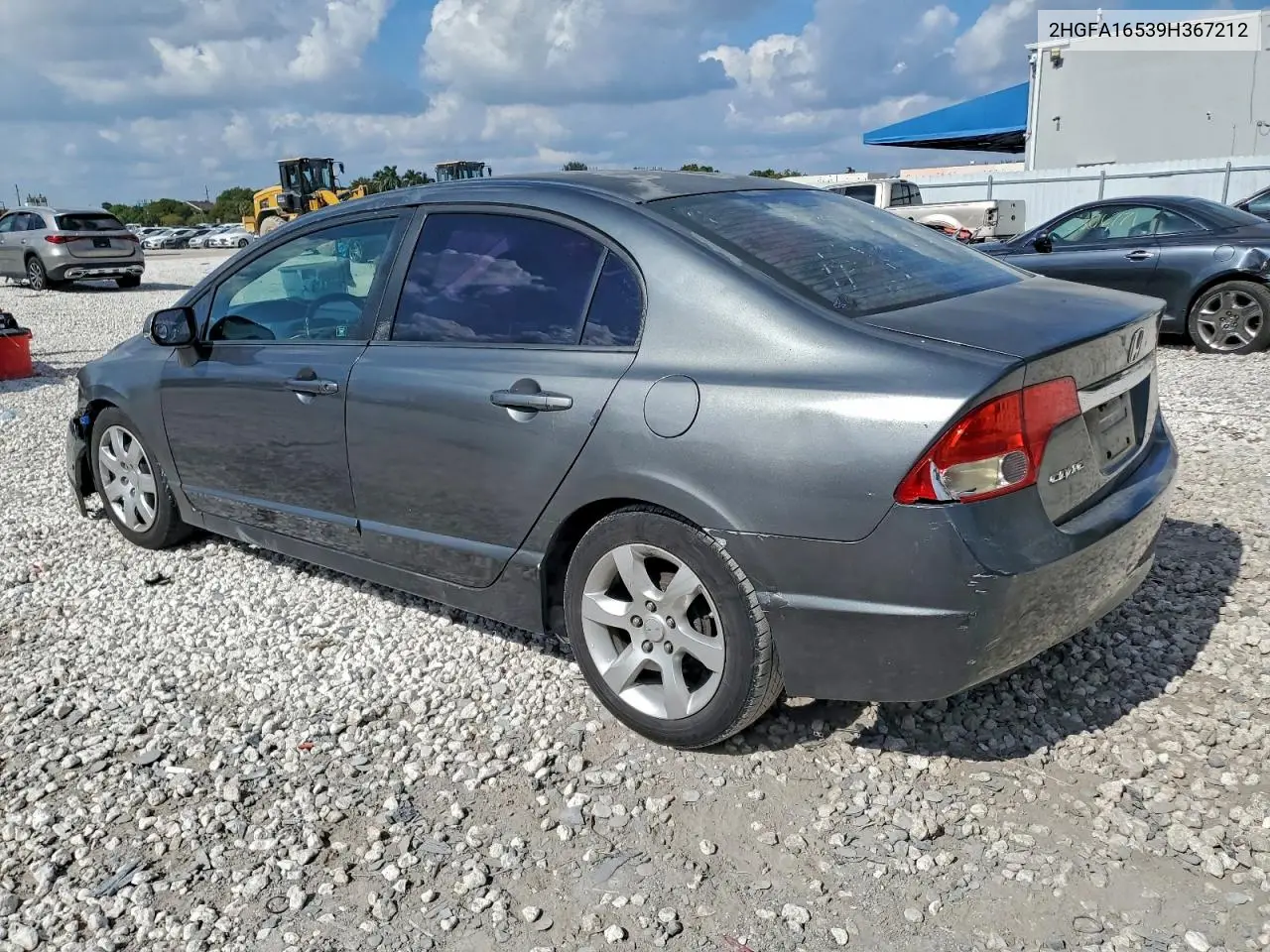 2HGFA16539H367212 2009 Honda Civic Lx
