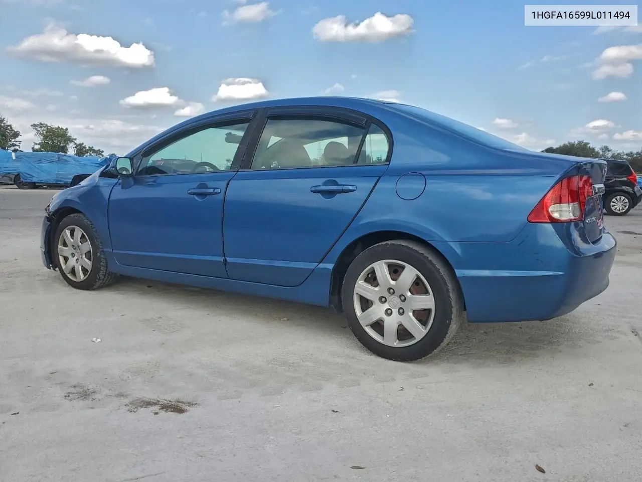 1HGFA16599L011494 2009 Honda Civic Lx