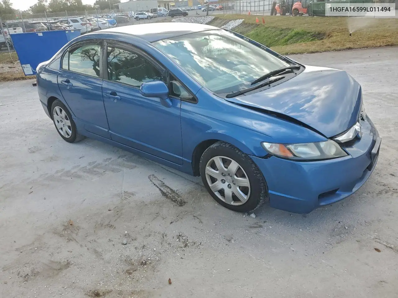 1HGFA16599L011494 2009 Honda Civic Lx