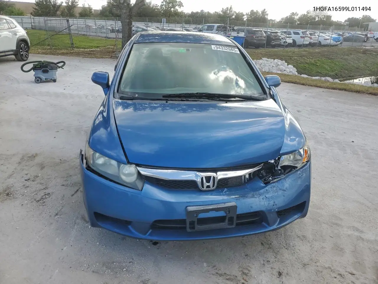 1HGFA16599L011494 2009 Honda Civic Lx