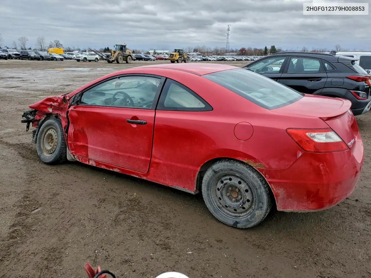 2HGFG12379H008853 2009 Honda Civic Dx-G