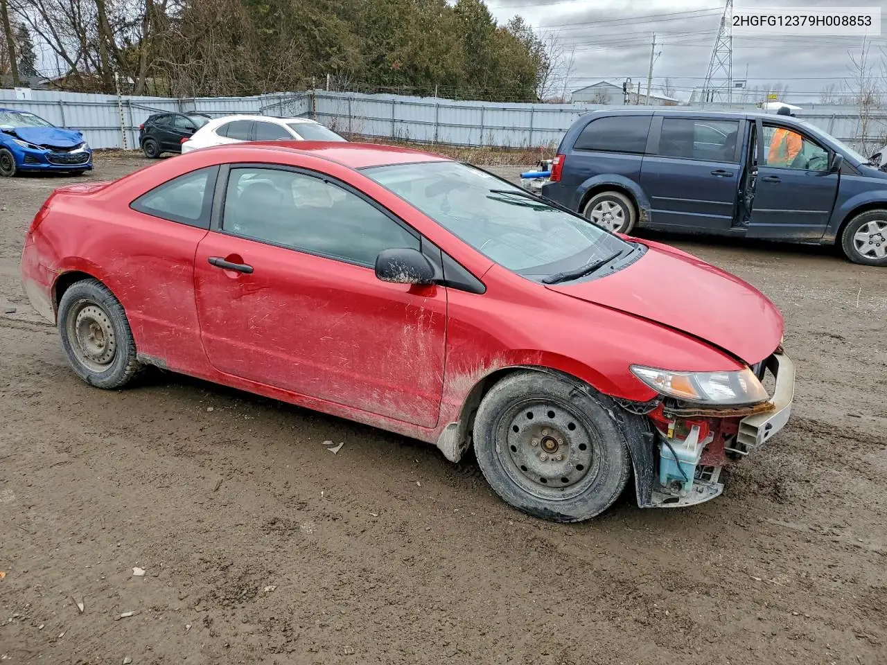 2HGFG12379H008853 2009 Honda Civic Dx-G