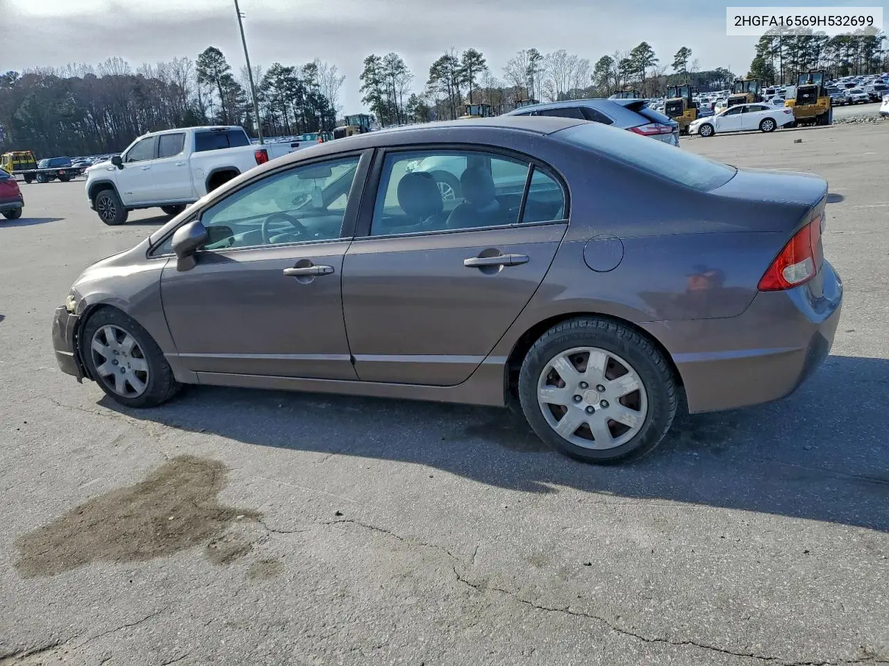 2HGFA16569H532699 2009 Honda Civic Lx