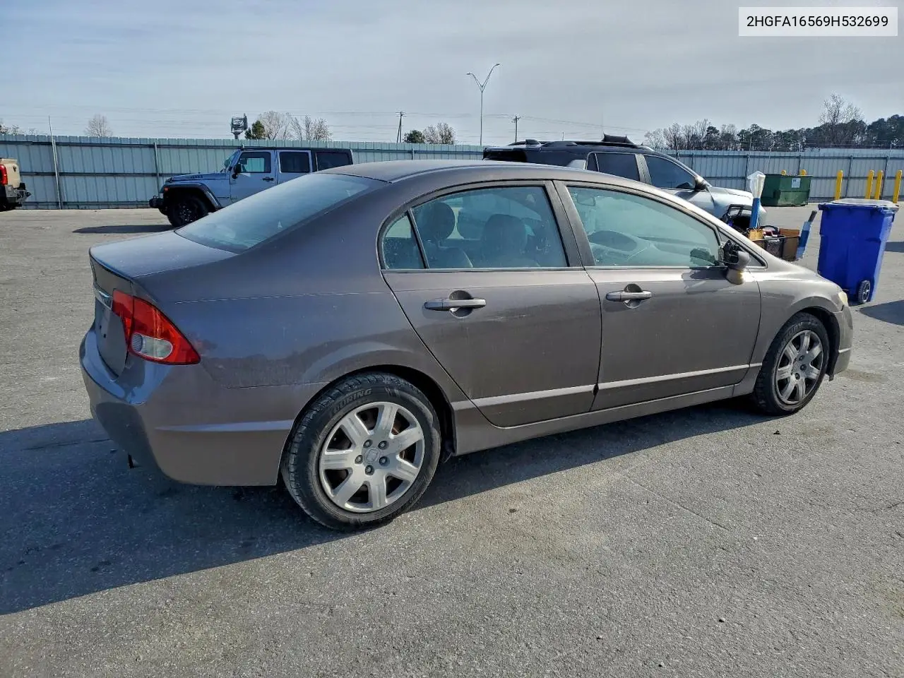 2HGFA16569H532699 2009 Honda Civic Lx