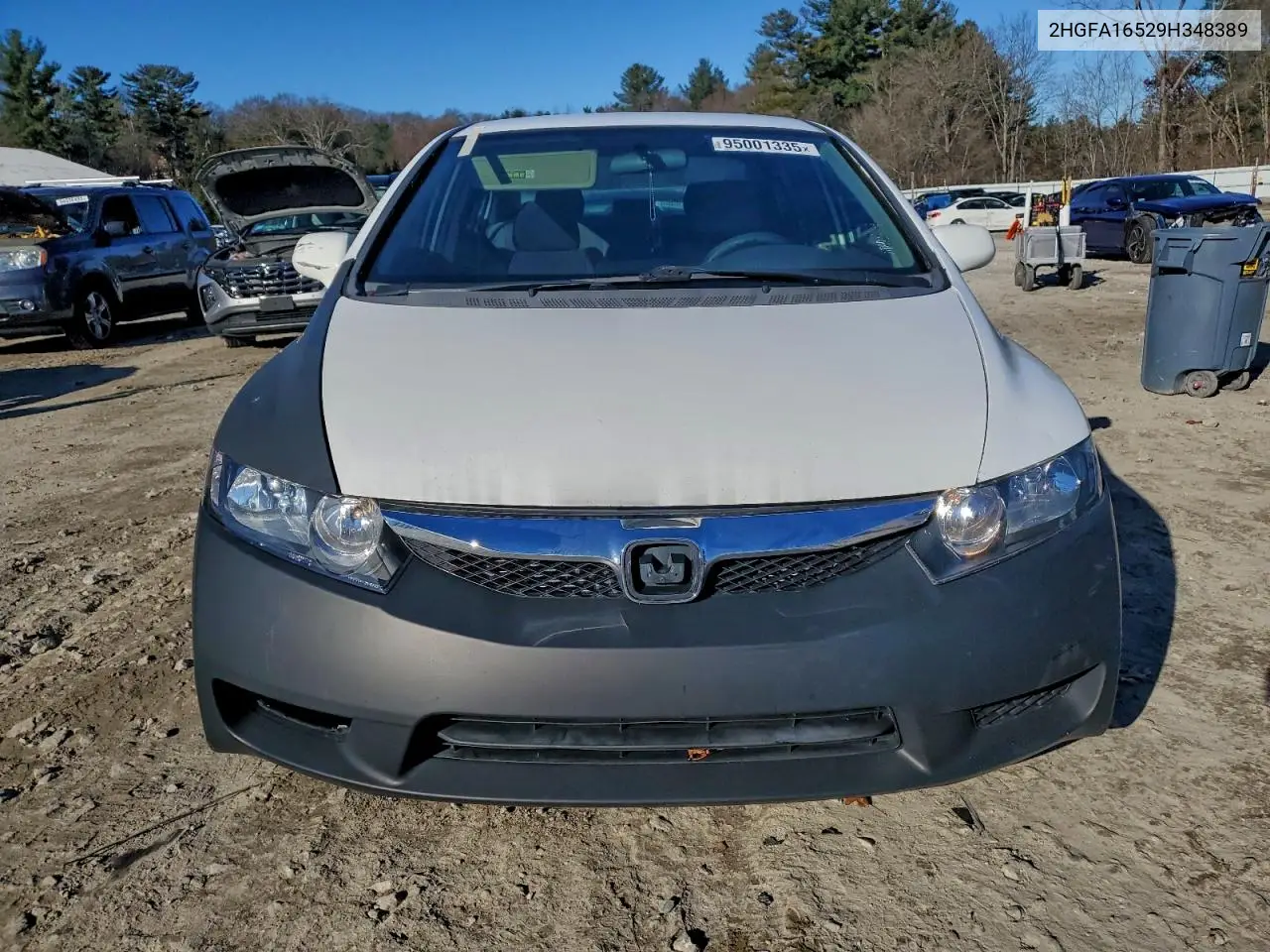 2HGFA16529H348389 2009 Honda Civic Lx