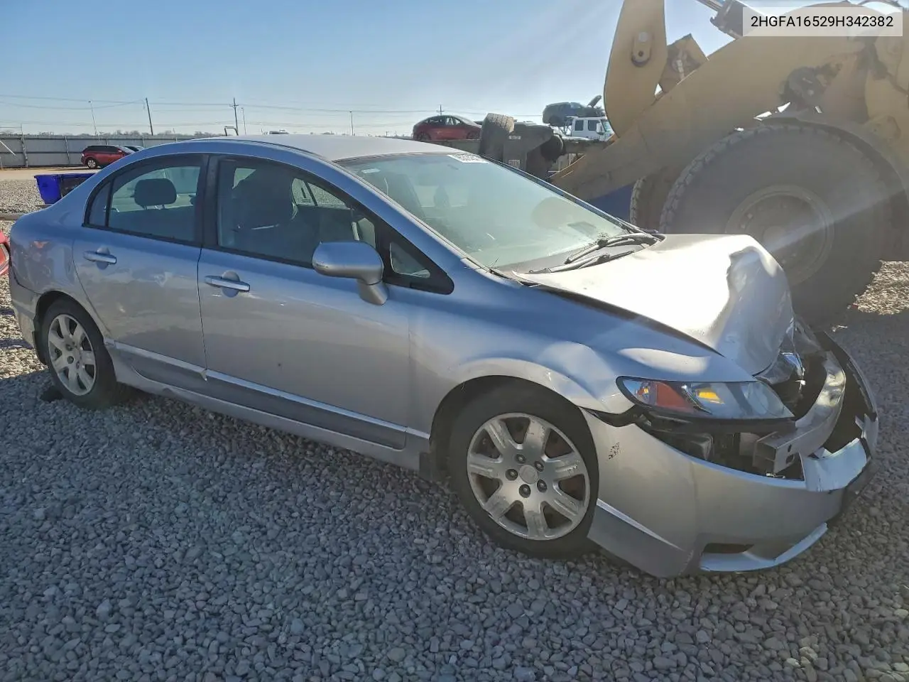 2HGFA16529H342382 2009 Honda Civic Lx