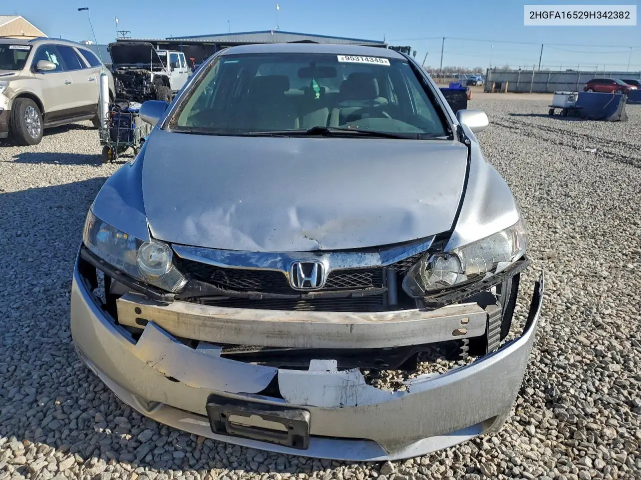 2HGFA16529H342382 2009 Honda Civic Lx