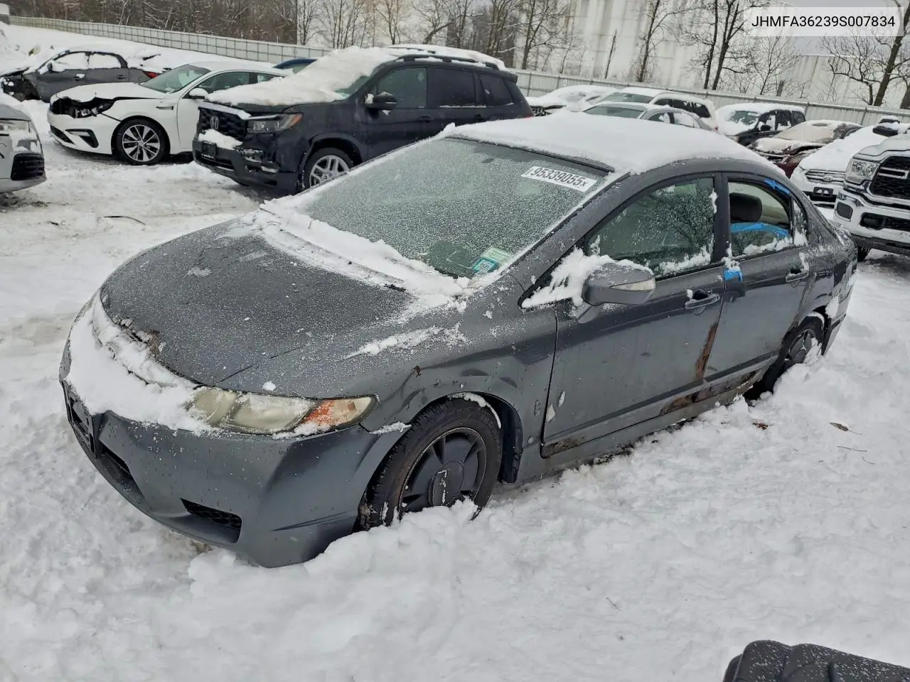 JHMFA36239S007834 2009 Honda Civic Hybrid