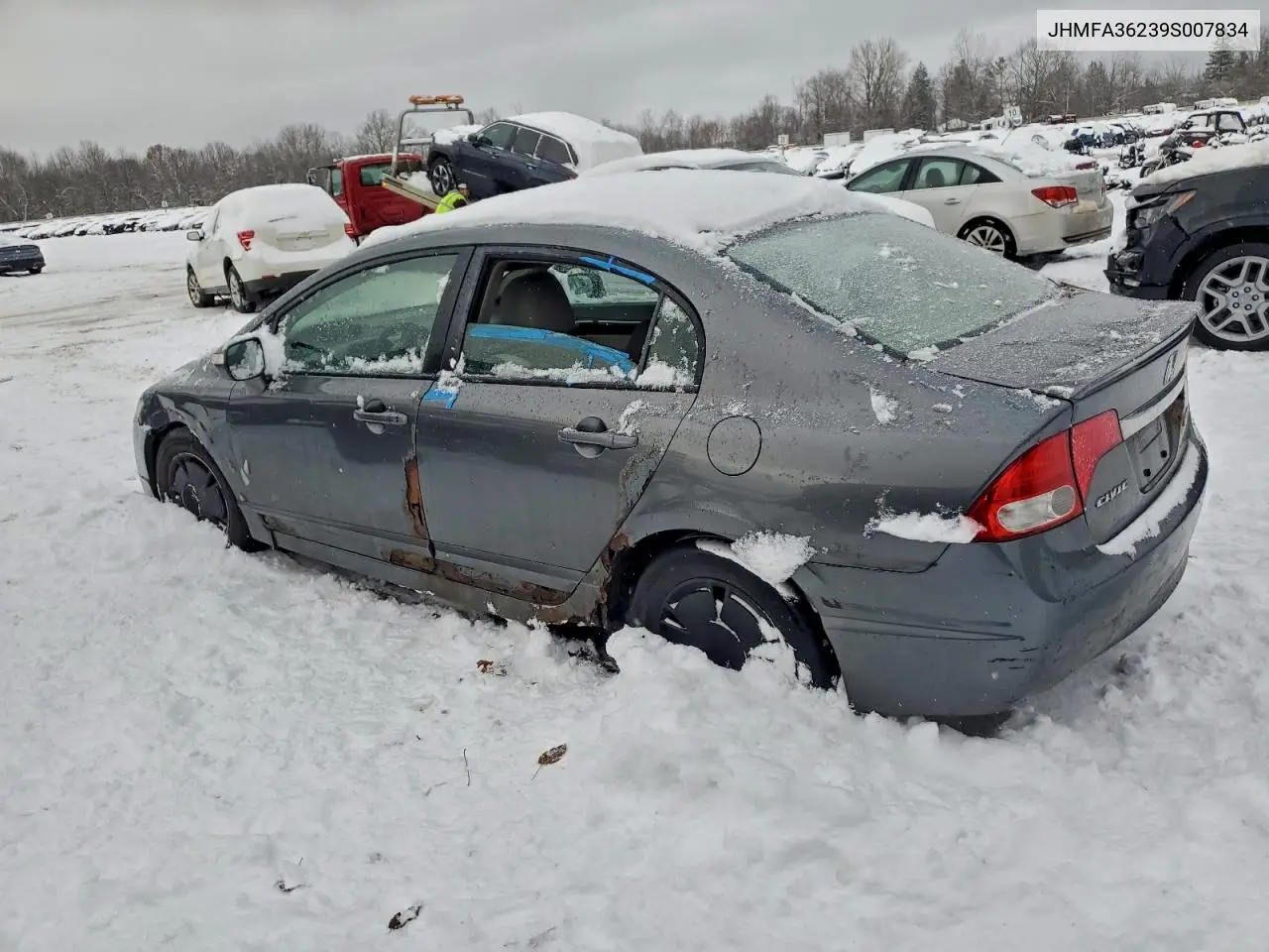 JHMFA36239S007834 2009 Honda Civic Hybrid