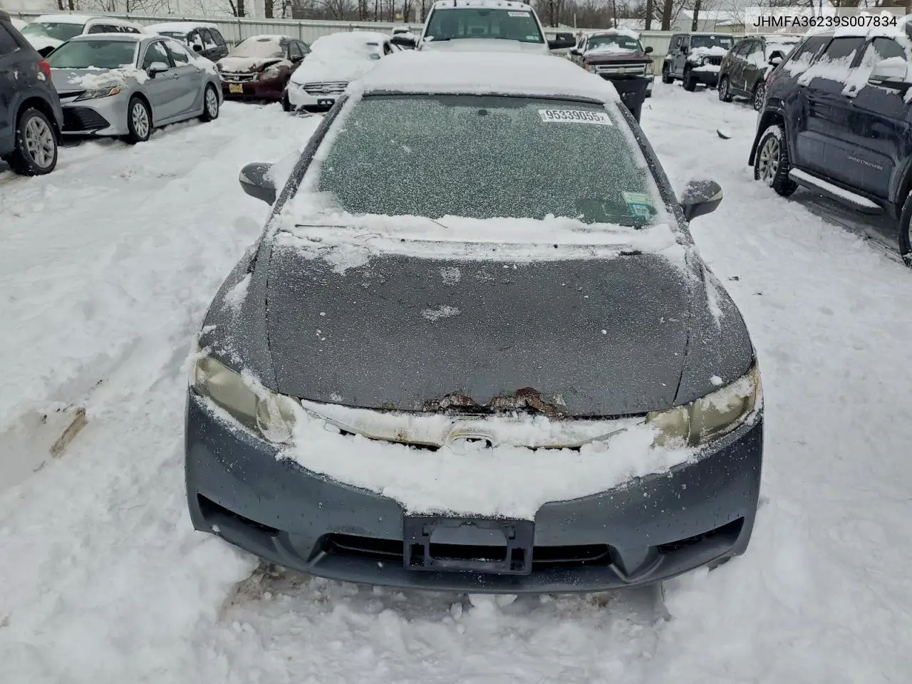 JHMFA36239S007834 2009 Honda Civic Hybrid