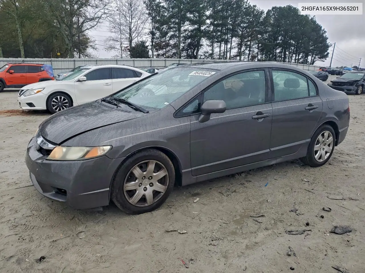 2HGFA165X9H365201 2009 Honda Civic Lx