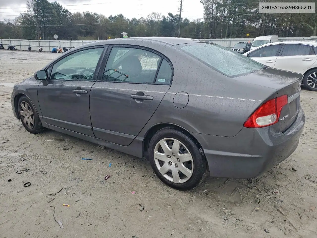 2HGFA165X9H365201 2009 Honda Civic Lx