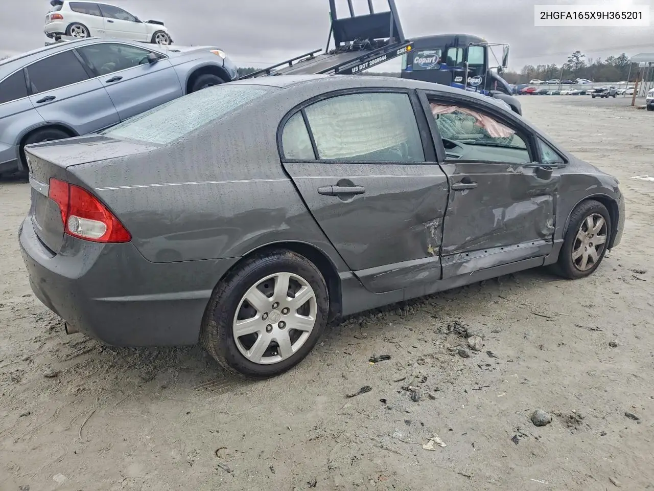 2HGFA165X9H365201 2009 Honda Civic Lx