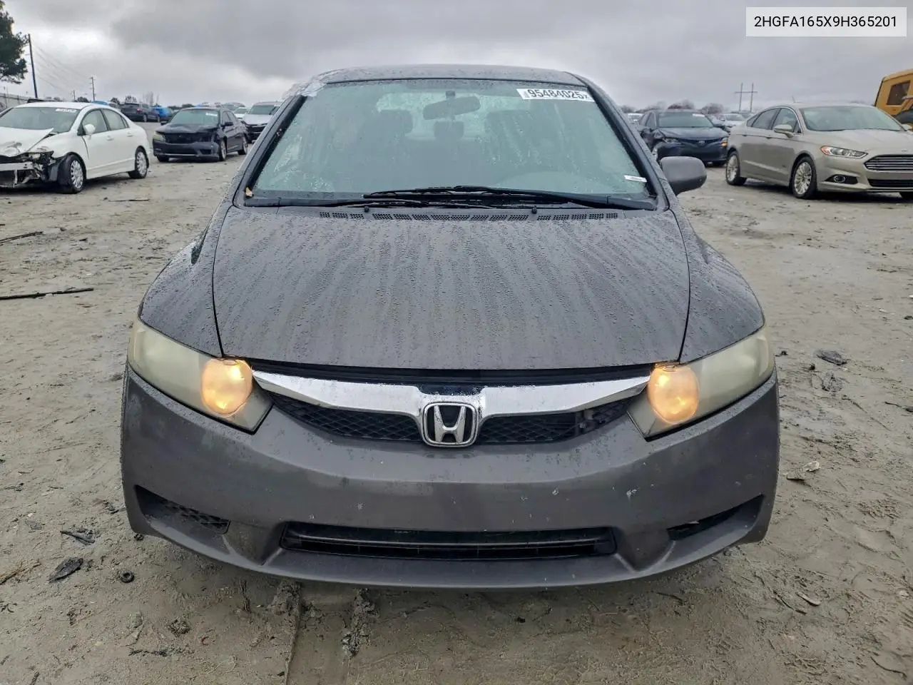 2HGFA165X9H365201 2009 Honda Civic Lx