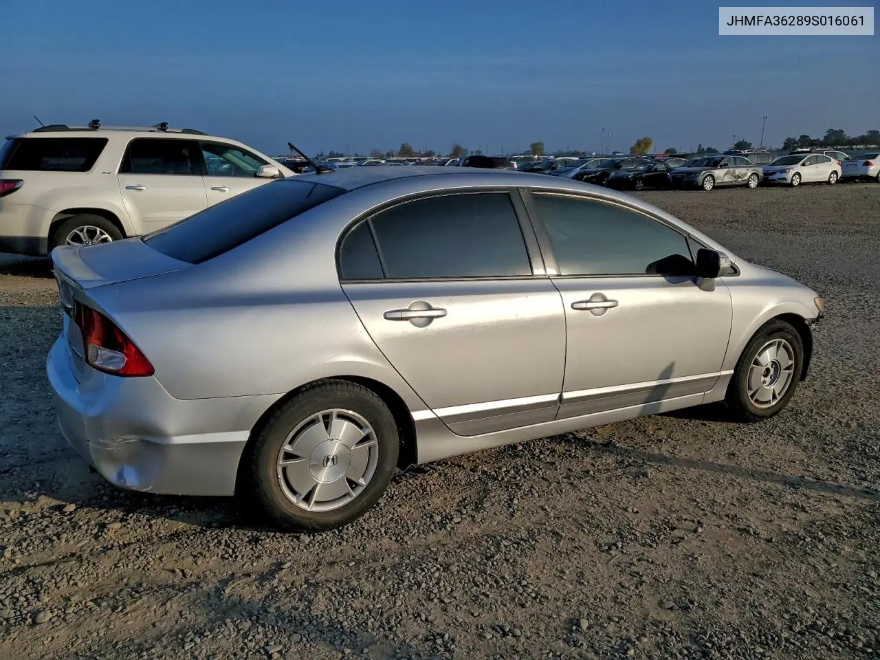 JHMFA36289S016061 2009 Honda Civic Hybrid