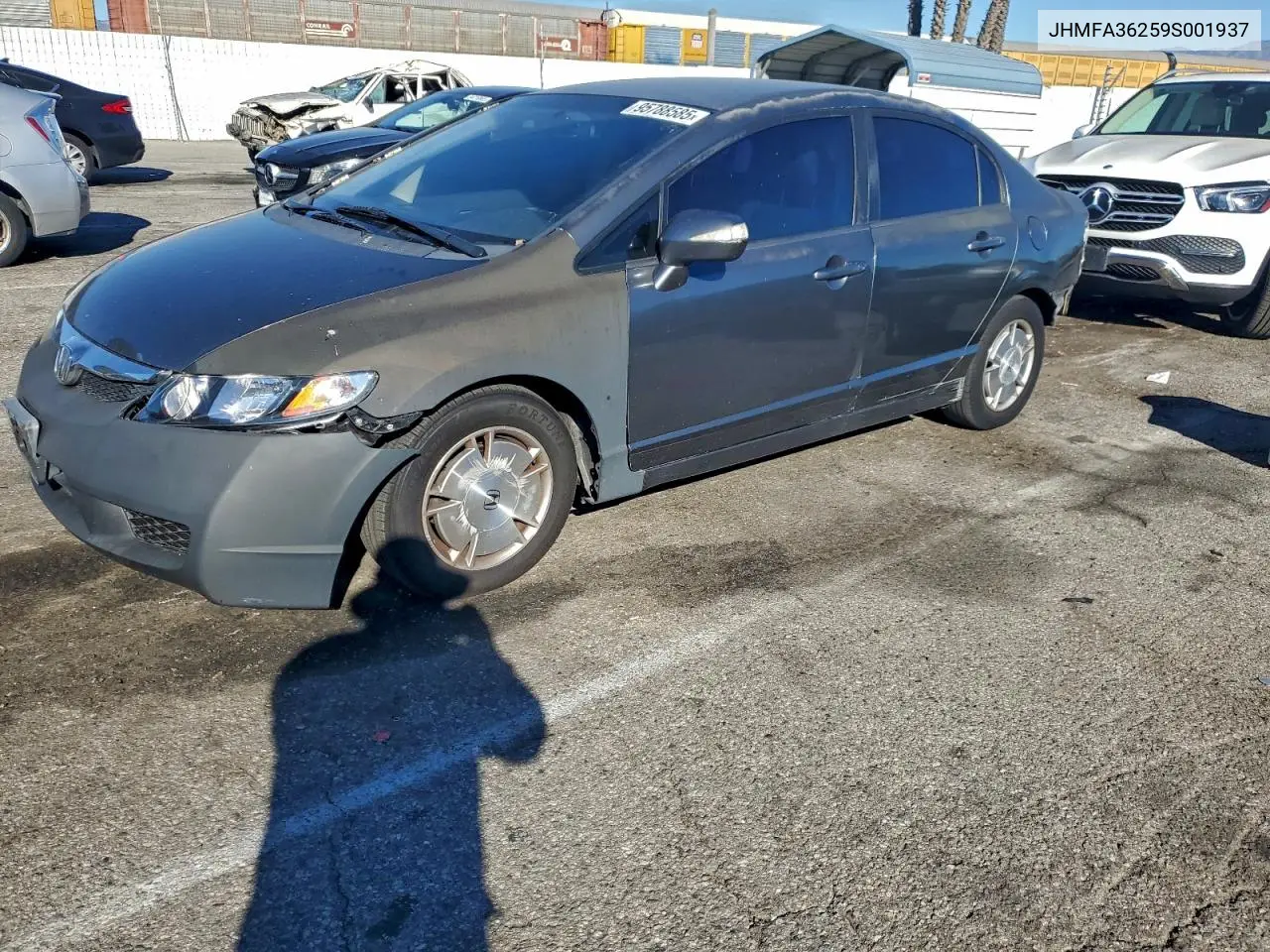 JHMFA36259S001937 2009 Honda Civic Hybrid