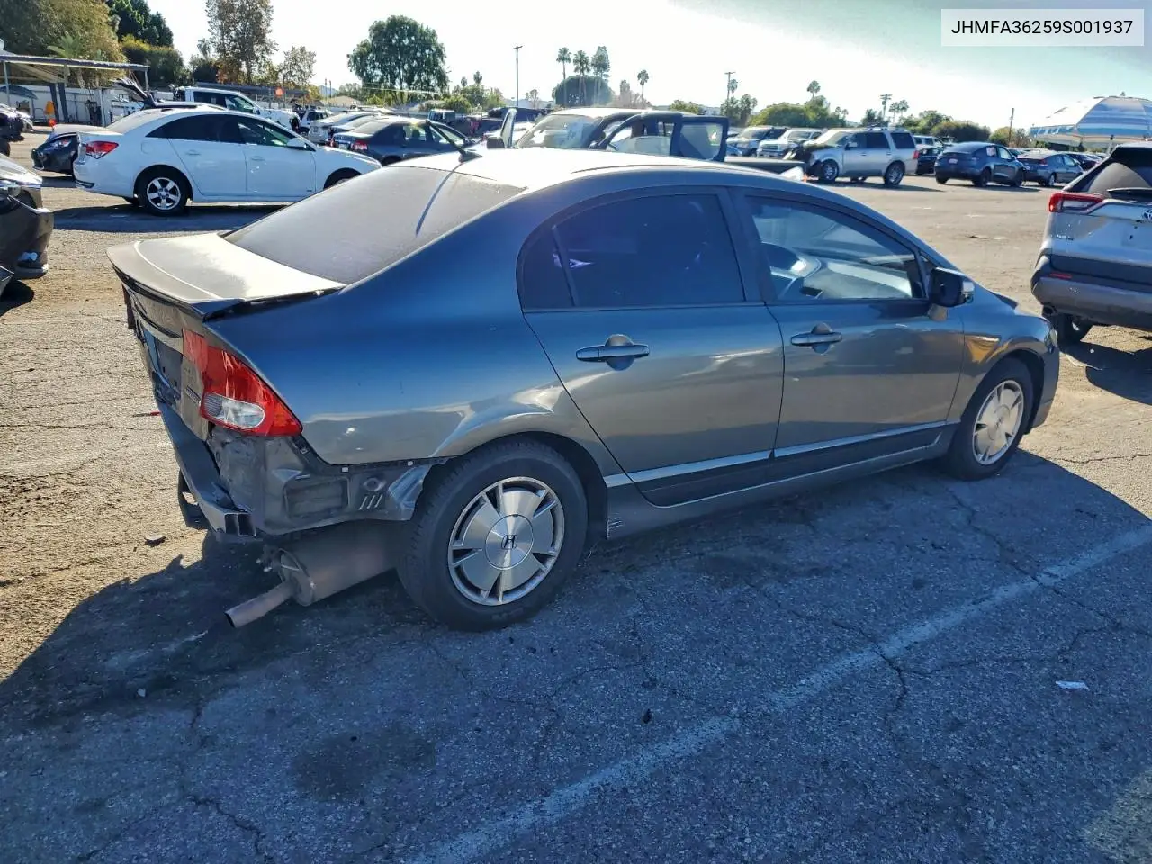 JHMFA36259S001937 2009 Honda Civic Hybrid