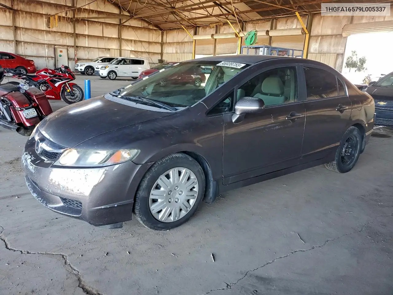 1HGFA16579L005337 2009 Honda Civic Lx