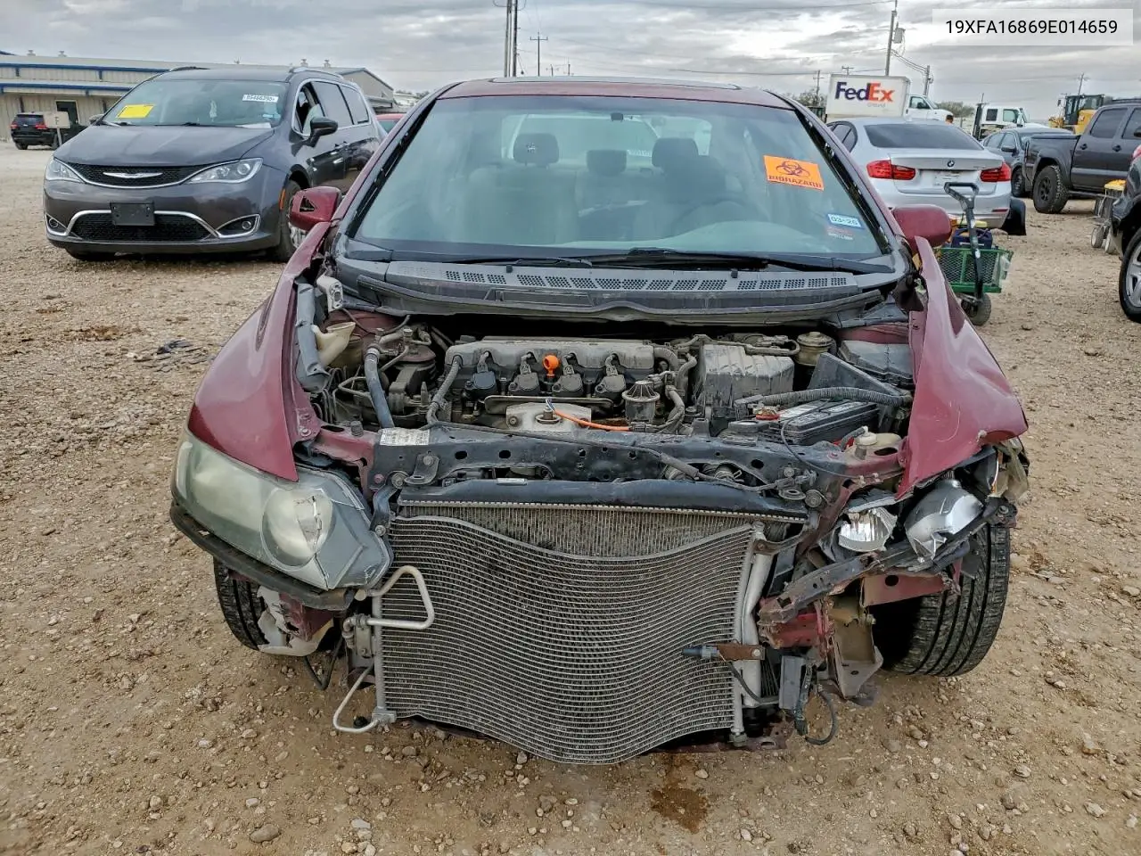 19XFA16869E014659 2009 Honda Civic Ex
