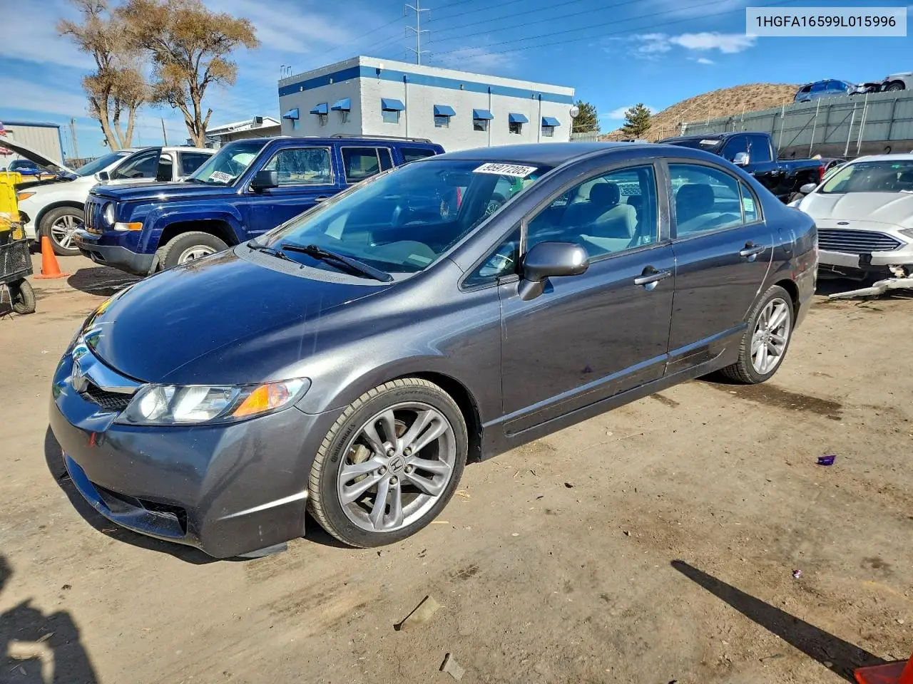 1HGFA16599L015996 2009 Honda Civic Lx