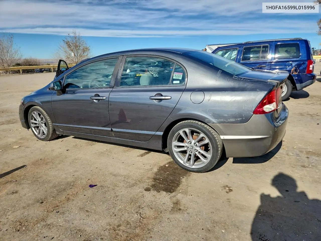 1HGFA16599L015996 2009 Honda Civic Lx