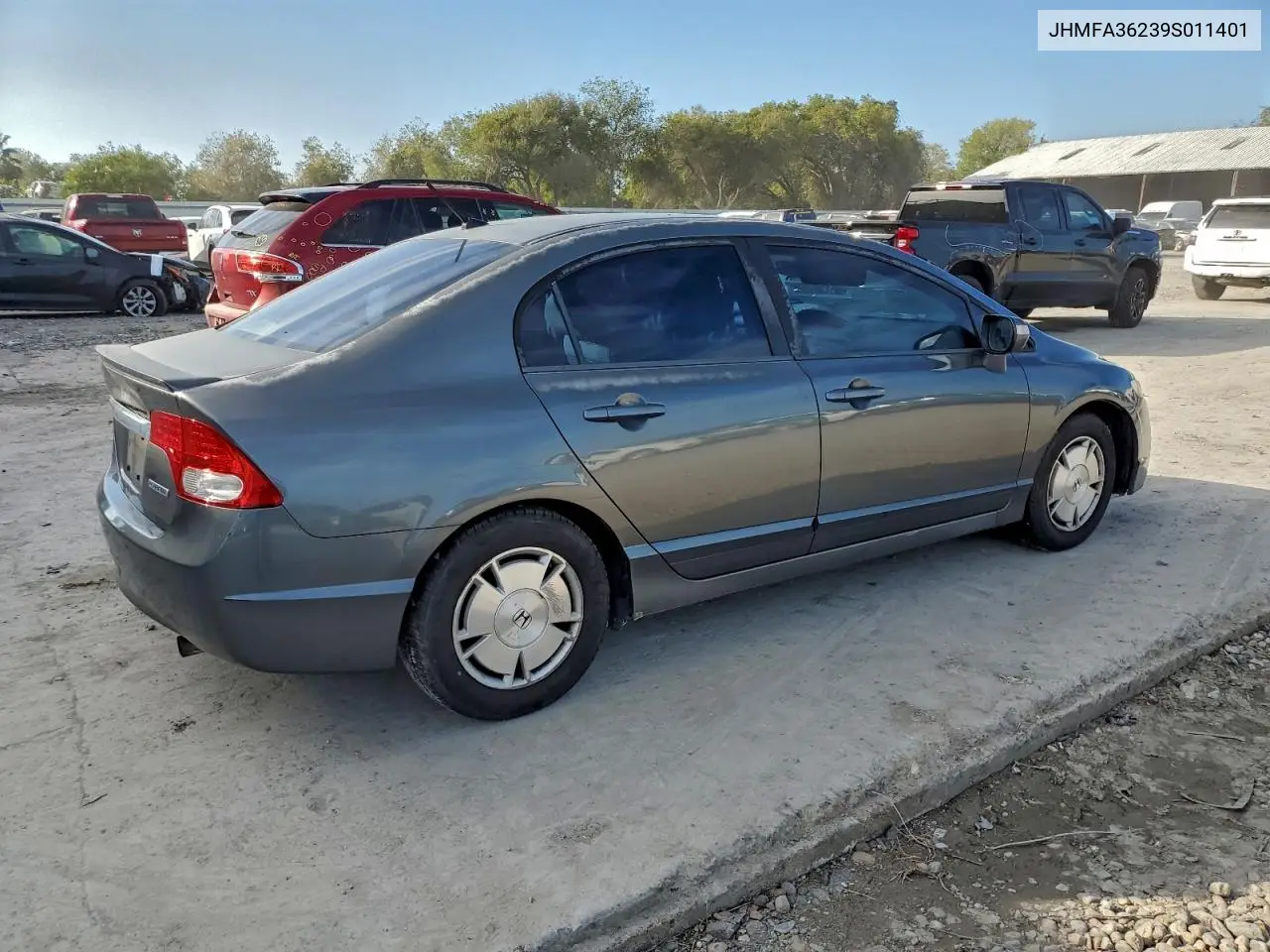 JHMFA36239S011401 2009 Honda Civic Hybrid