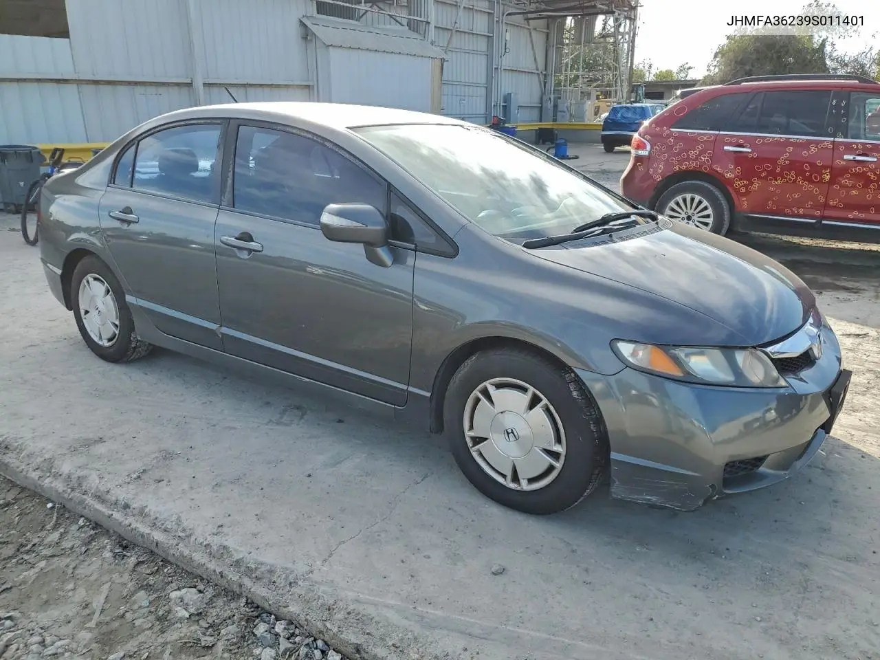 JHMFA36239S011401 2009 Honda Civic Hybrid