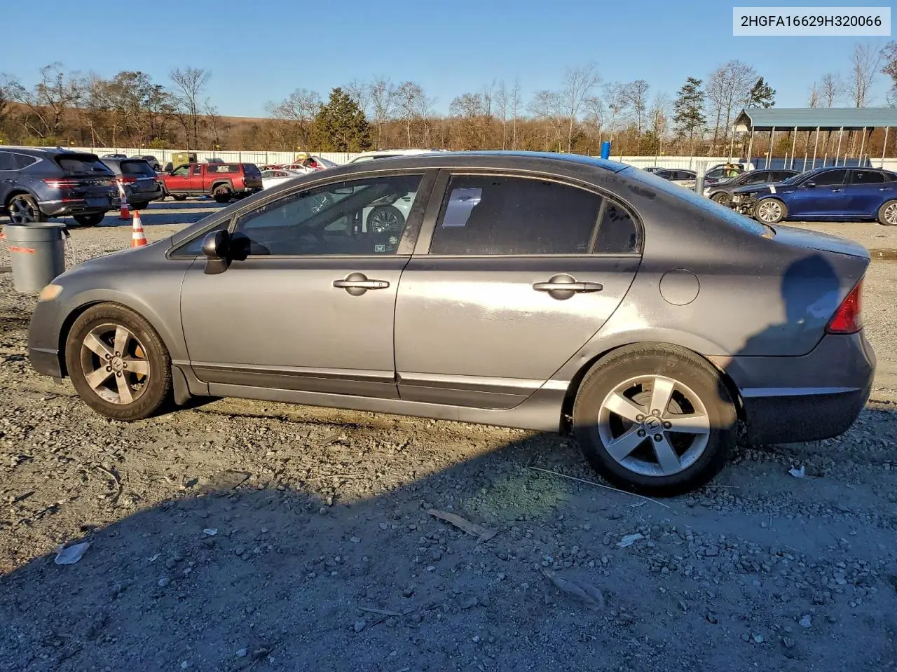 2HGFA16629H320066 2009 Honda Civic Lx-S