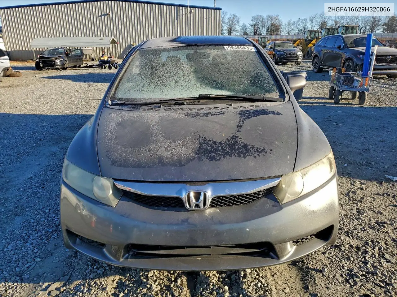 2HGFA16629H320066 2009 Honda Civic Lx-S