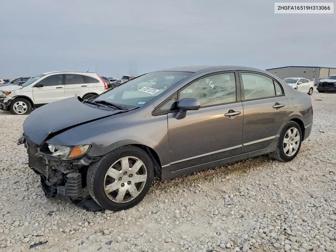2HGFA16519H313066 2009 Honda Civic Lx