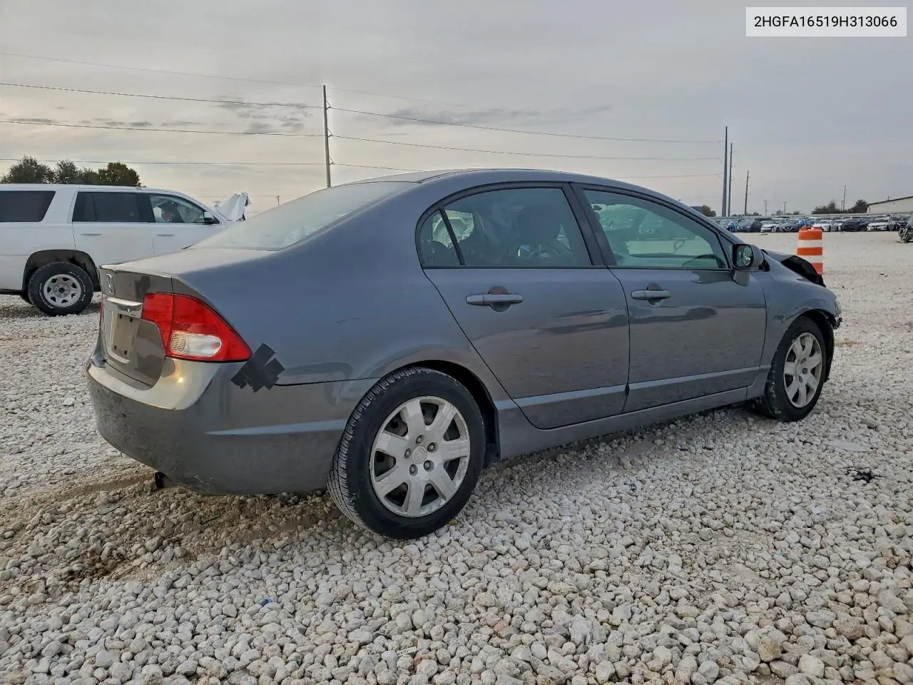 2HGFA16519H313066 2009 Honda Civic Lx