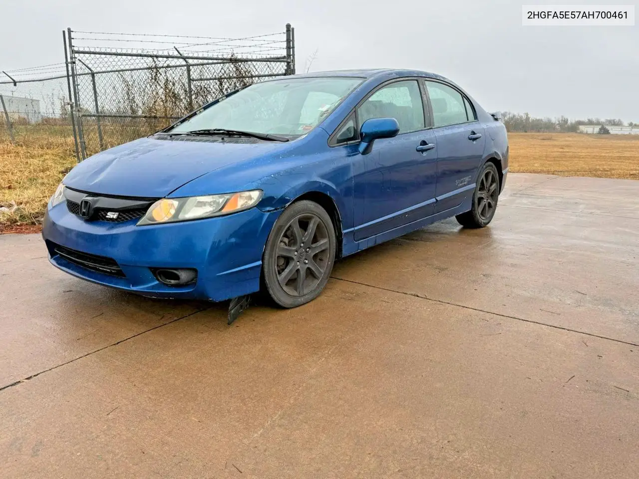 2HGFA5E57AH700461 2010 Honda Civic Si
