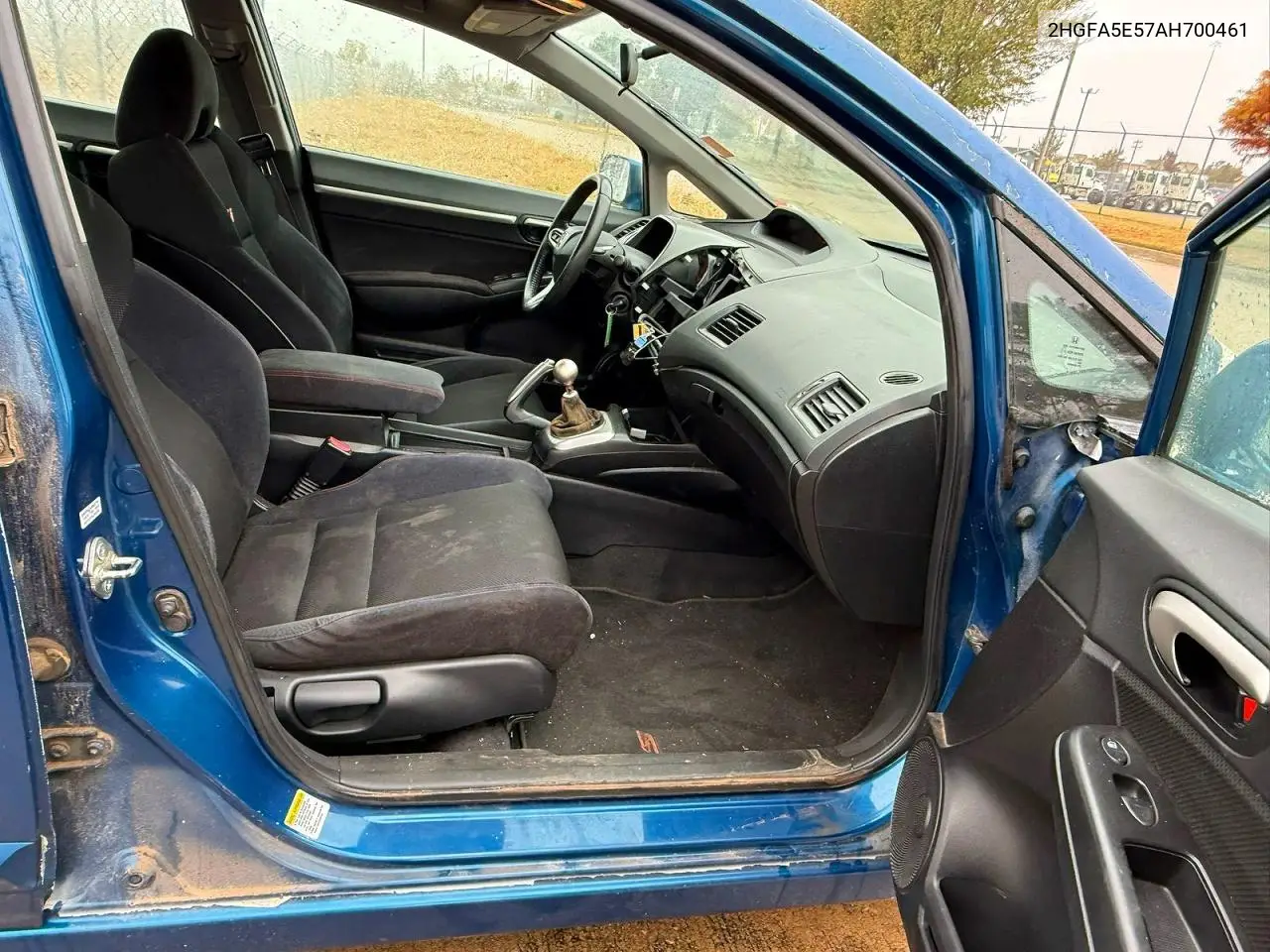 2HGFA5E57AH700461 2010 Honda Civic Si