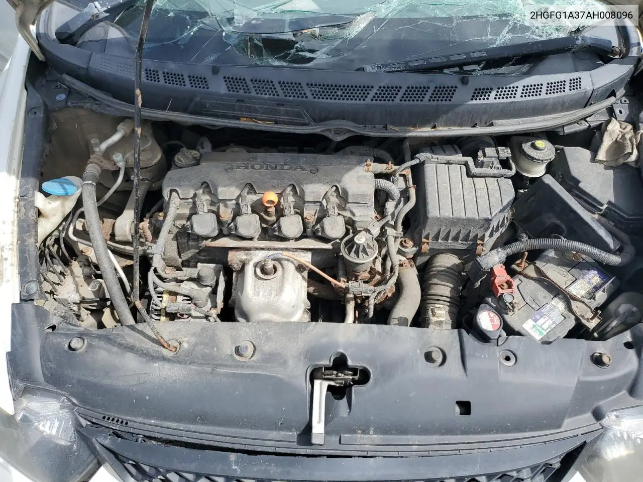 2HGFG1A37AH008096 2010 Honda Civic Dx-G