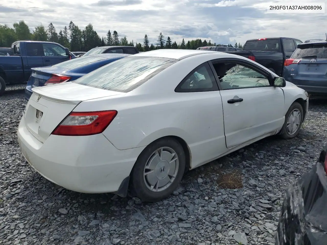 2HGFG1A37AH008096 2010 Honda Civic Dx-G