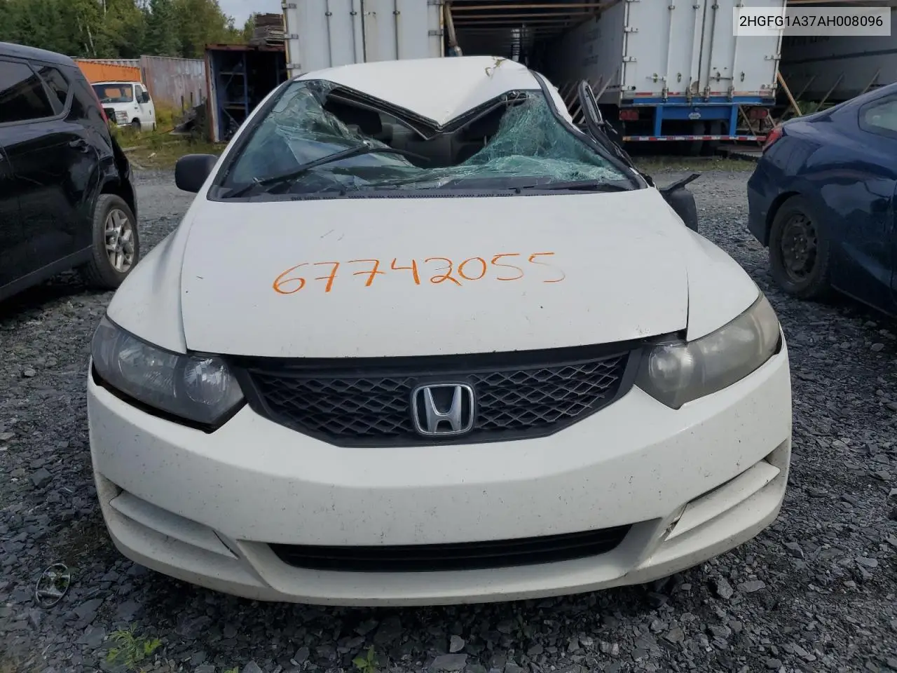 2HGFG1A37AH008096 2010 Honda Civic Dx-G
